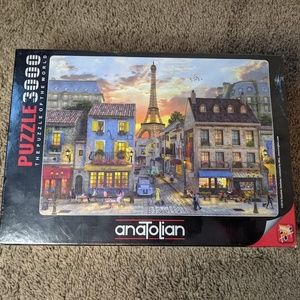 Paris Sokaklan (Streets of Paris) Puzzle by Anatolian~3000 Pieces~Brand New